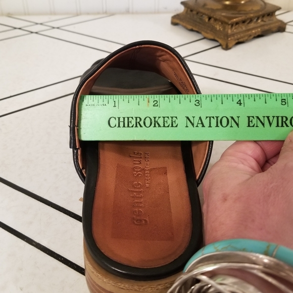 Gentle Souls Gayle leather slide sandal slip-on - Picture 7 of 7